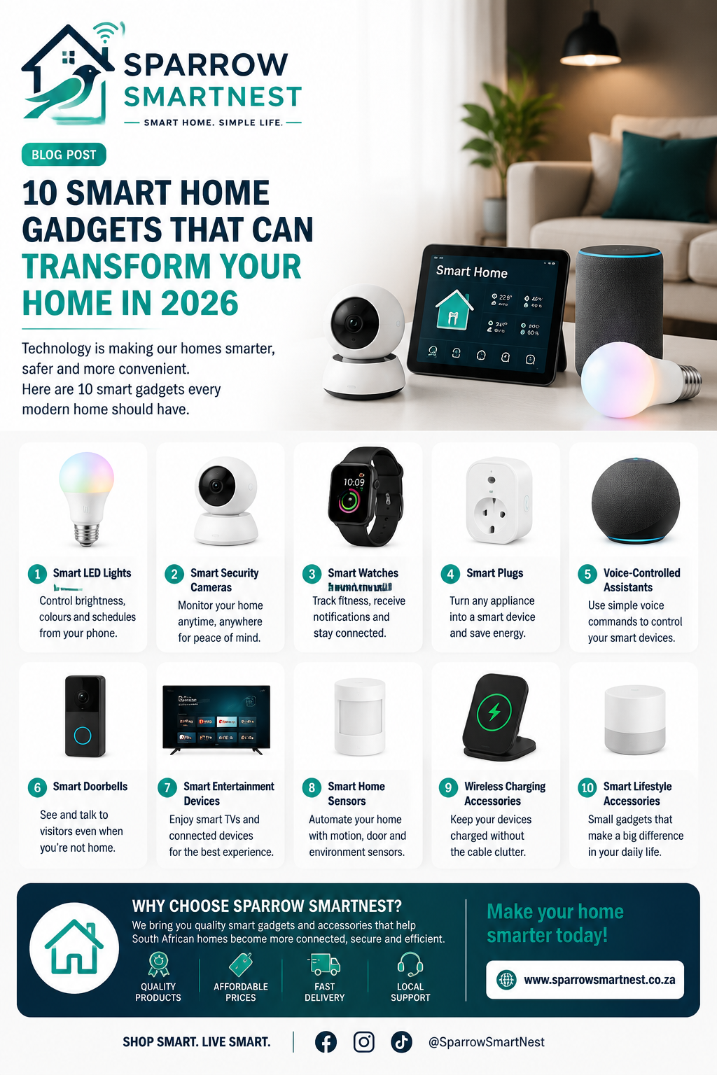 10 Smart Home Gadgets That Can Transform Your Home in 2026