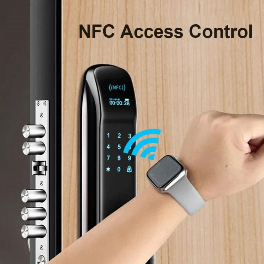 Smart Watch with Wireless Charging & Bluetooth Calls (Grey)