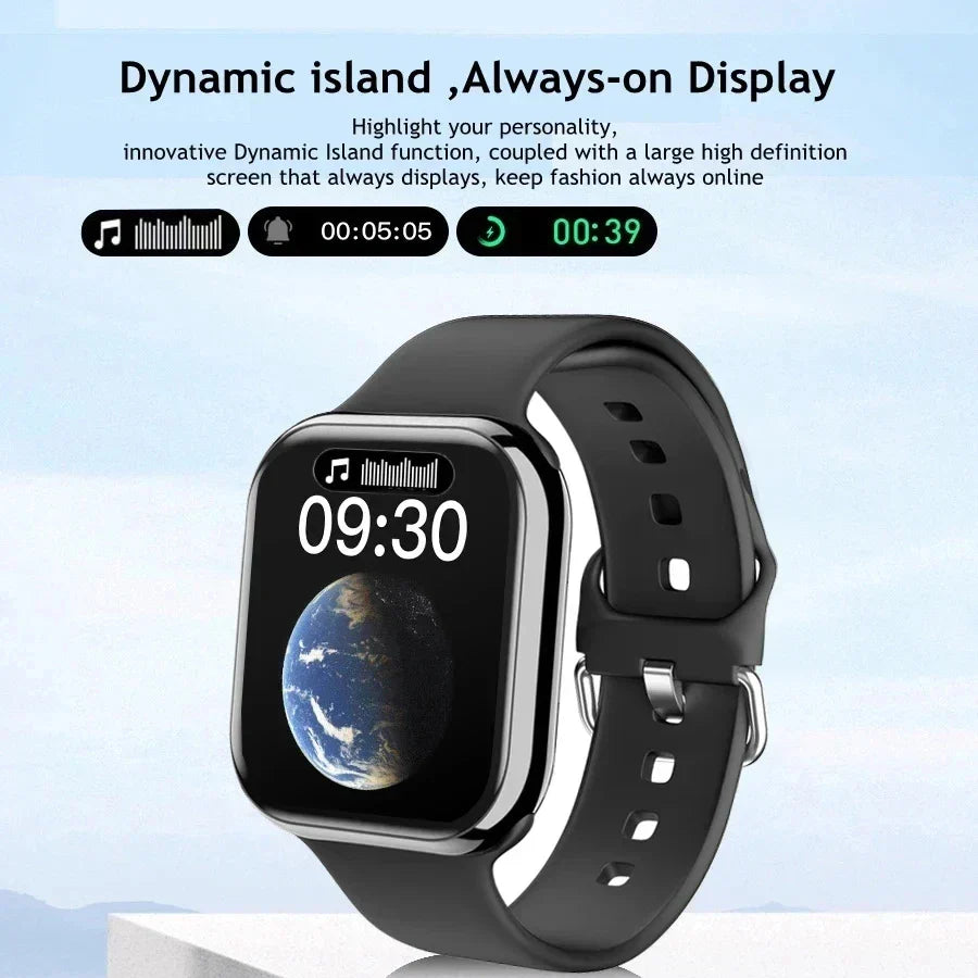 Ultra Series 9 Smart Watch for Men & Women (Black)