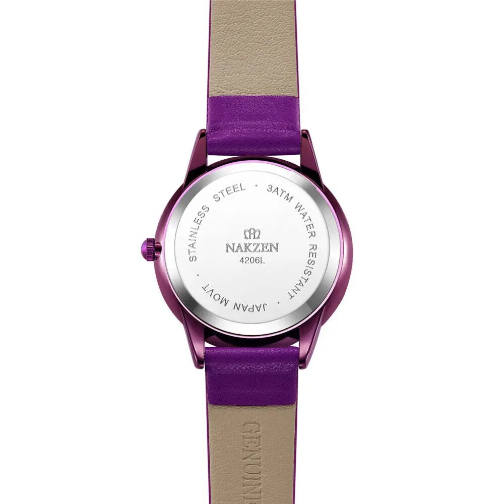 NAKZEN Dress Women Quartz Watches Minimalism Starry sky Magnet Buckle Fashion Wristwatch Waterproof Roman Numeral reloj mujer 4206