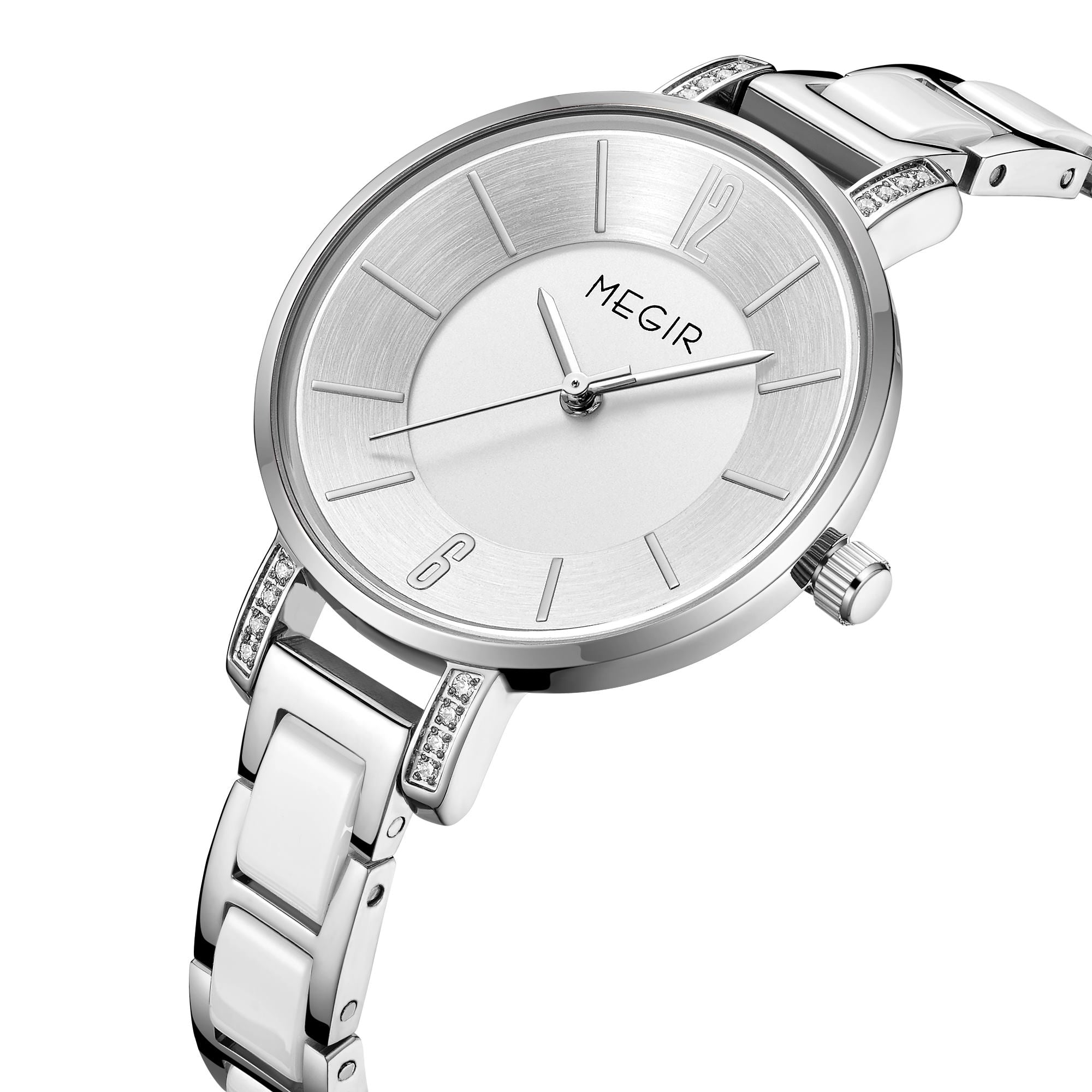 MEGIR Japan Quartz Watch for Women Fashion Brand Casual Wristwatch Clock Waterproof Sport Ladies Dress Wrist Watch Montres Femme 7016