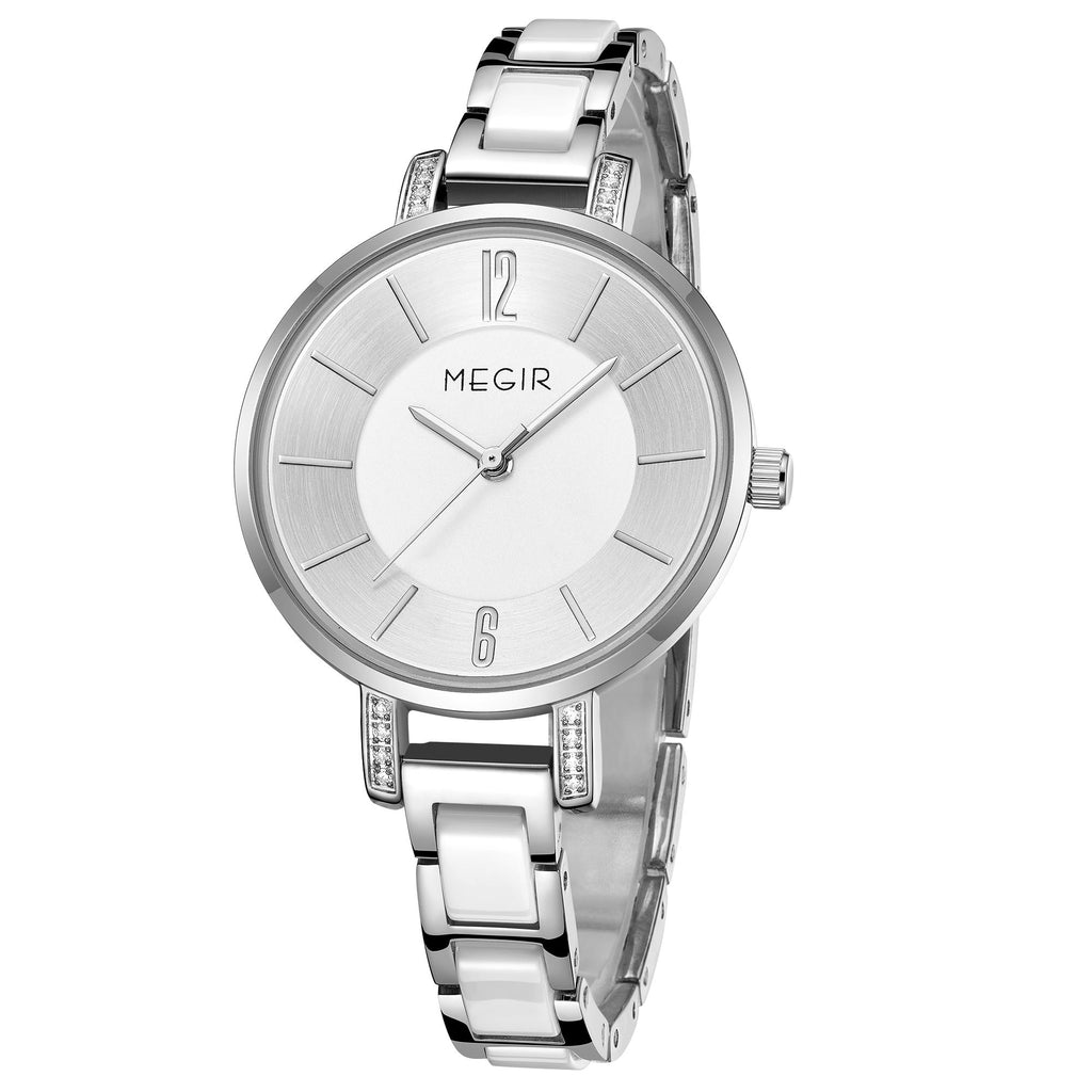 MEGIR Japan Quartz Watch for Women Fashion Brand Casual Wristwatch Clock Waterproof Sport Ladies Dress Wrist Watch Montres Femme 7016