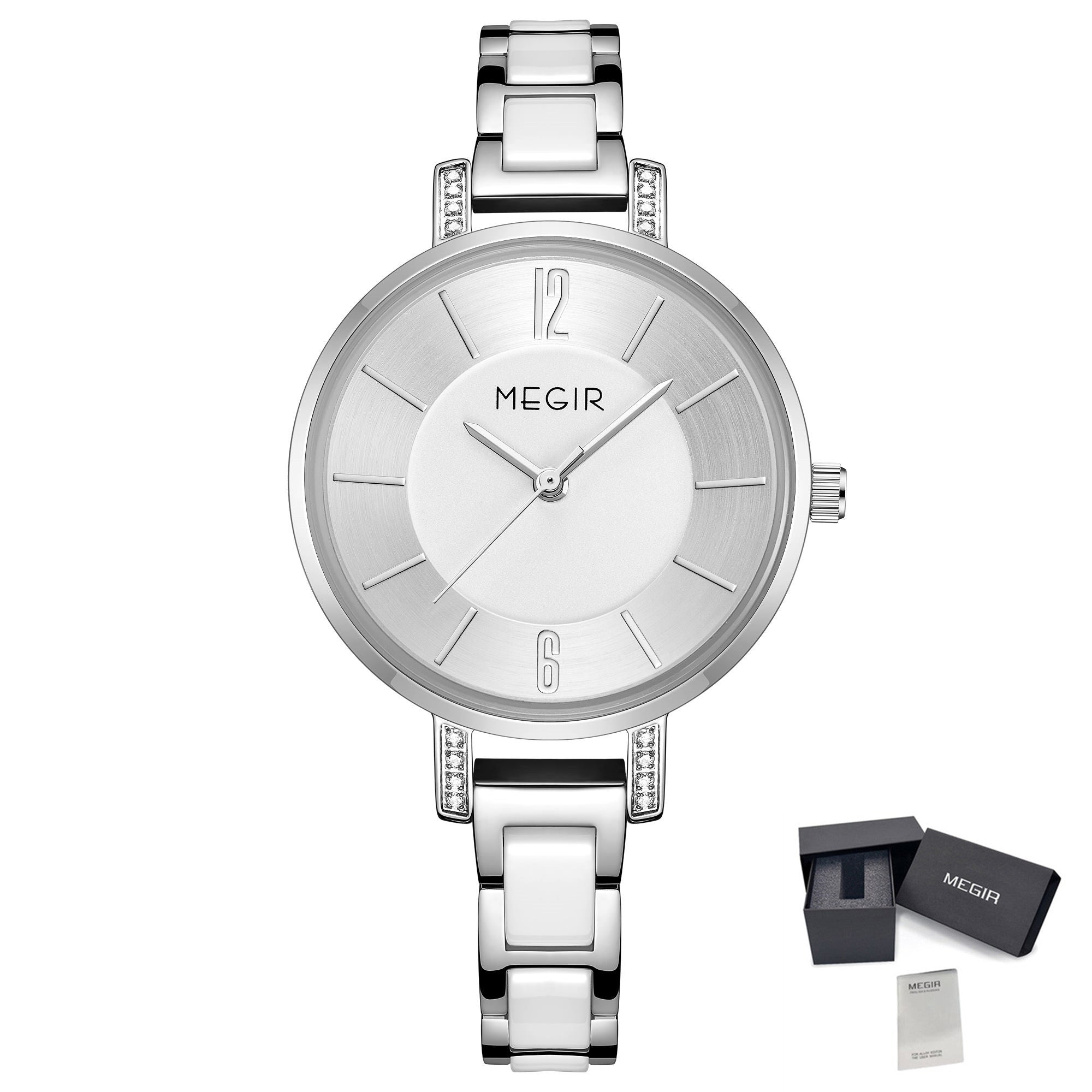 MEGIR Japan Quartz Watch for Women Fashion Brand Casual Wristwatch Clock Waterproof Sport Ladies Dress Wrist Watch Montres Femme 7016