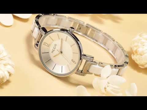 MEGIR Japan Quartz Watch for Women Fashion Brand Casual Wristwatch Clock Waterproof Sport Ladies Dress Wrist Watch Montres Femme 7016