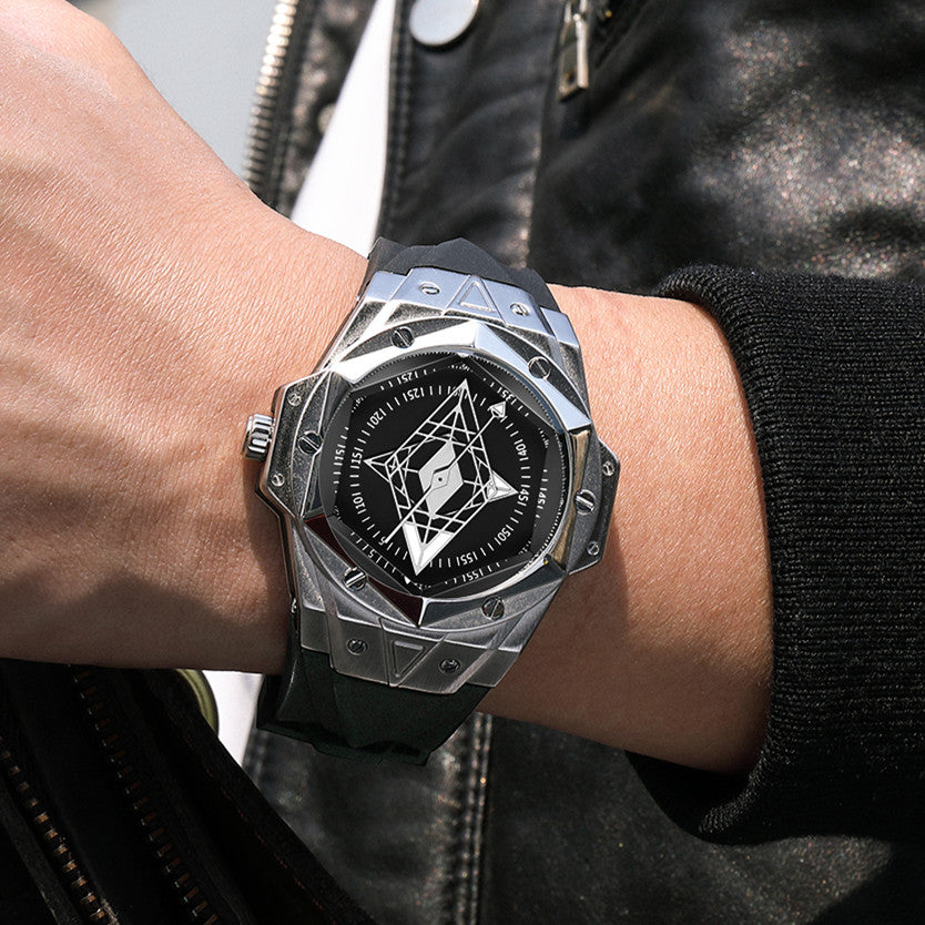 RUIMAS Brand Watches for Men Luxury Quartz Movement Sport Casual Wristwatches Unique Design Waterproof Clock Relogio Masculino 330