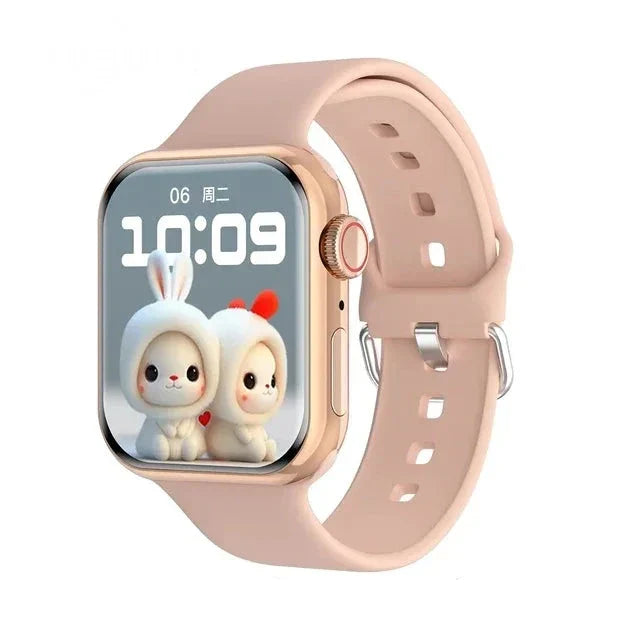 Smart Watch 9 NFC BT Call Waterproof Screen (Pink)