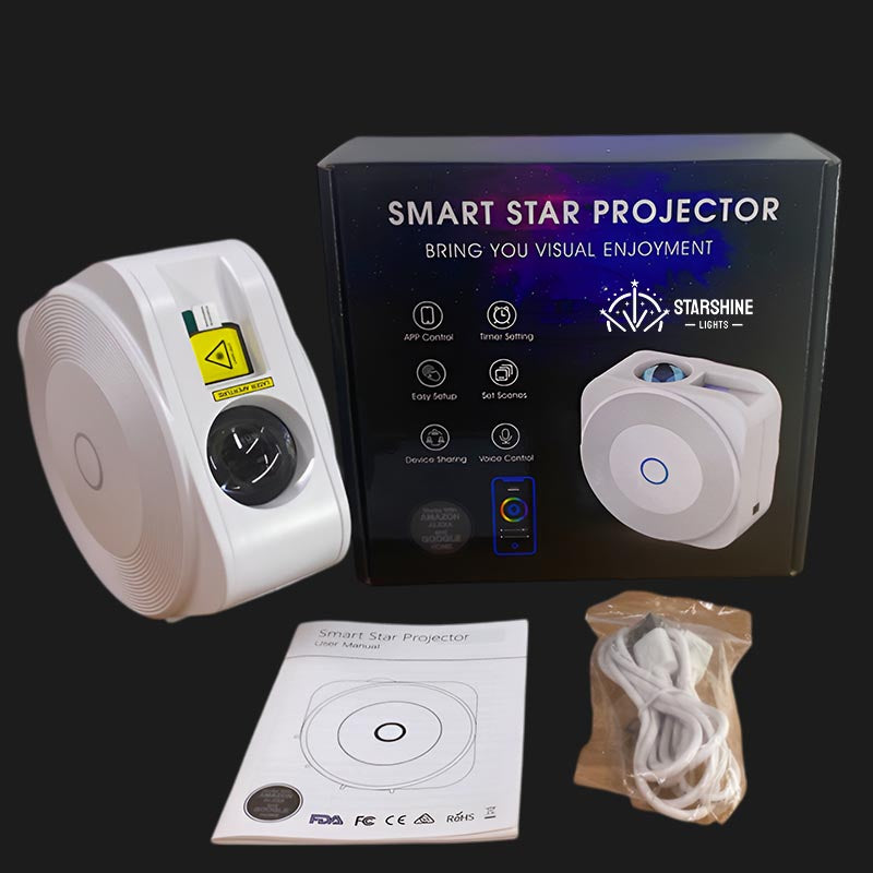 G3 WiFi Smart Party Lights Star Projector with Music Sync for Home