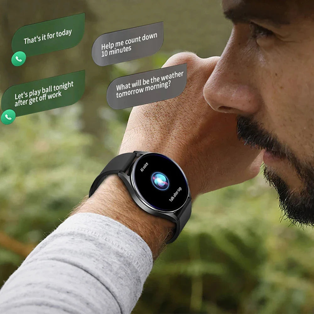 NNEOBA Smart Watch Health Monitor Black