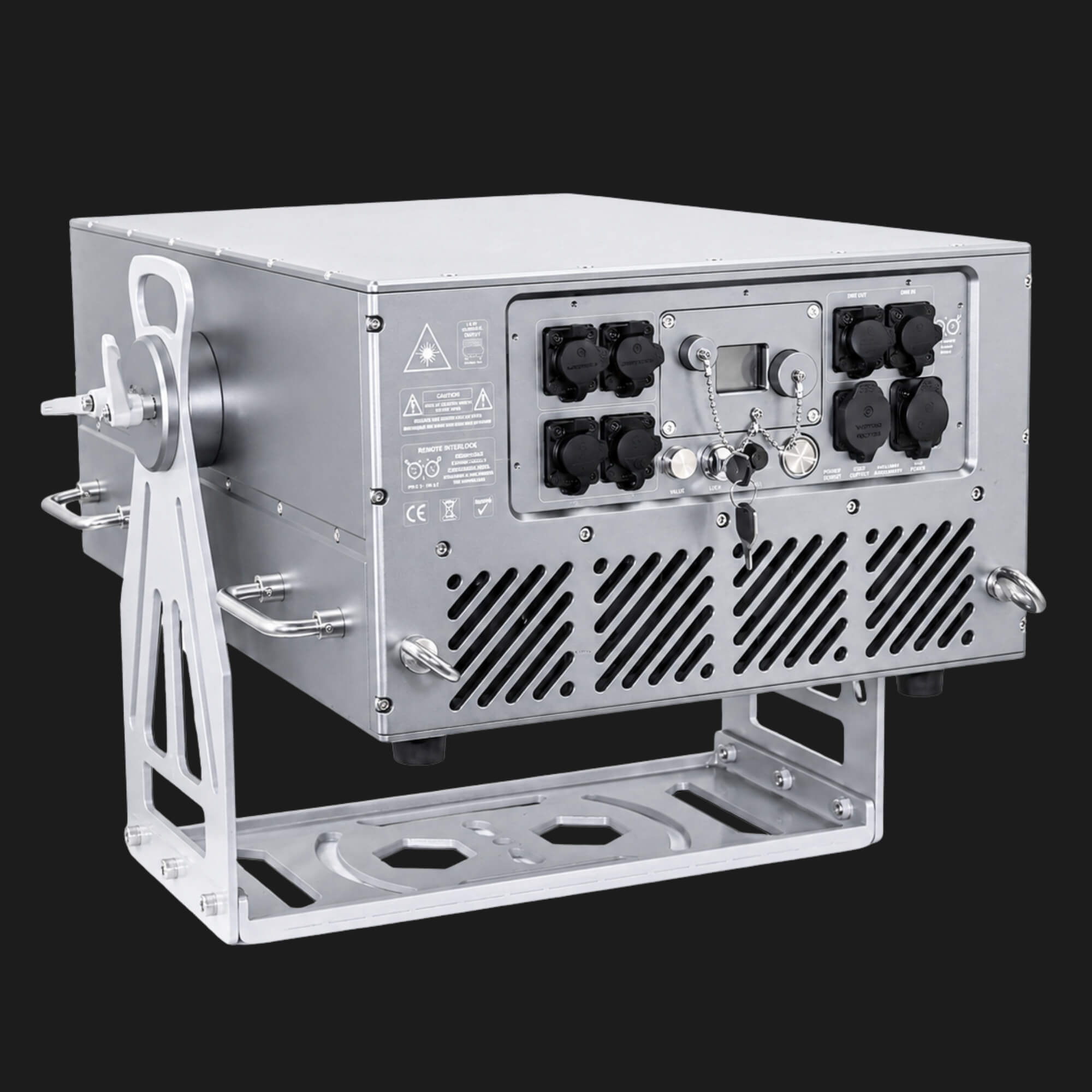O8 ILDA DMX RGB Laser Projector 50W-80W IP65 for Outdoor Shows
