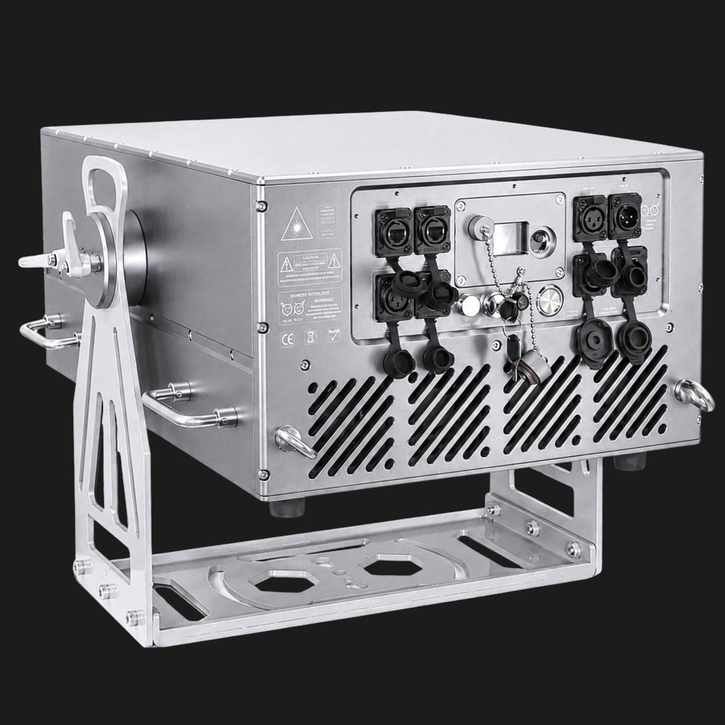 O8 ILDA DMX RGB Laser Projector 50W-80W IP65 for Outdoor Shows