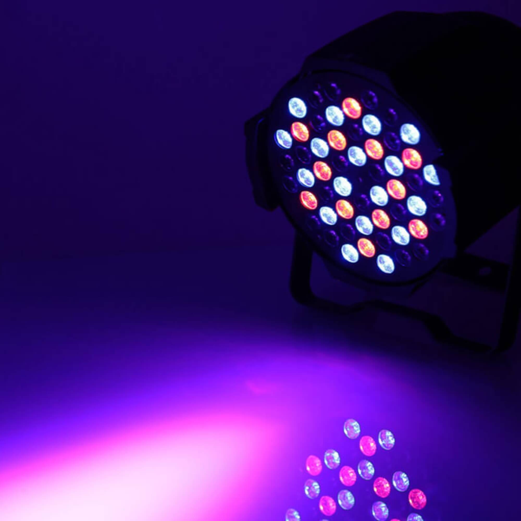 P1 DMX512 54x3W RGBW Par Light 200W for DJ Stage